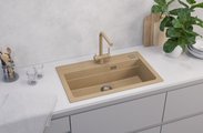 Кухонная мойка Alveus Atrox 40, 790x500, врезная, бежевый 1140445