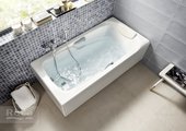 Чугунная ванна Roca Ming 170x85, с отверстиями для ручек 2302G000R