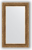 Зеркало Evoform Definite 730x1230 в багетной раме 101мм, вензель бронзовый BY 3223