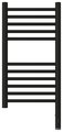 Полотенцесушитель электрический Сунержа Богема 3.0 прямая, 600x300, МЭМ правый, матовый чёрный 31-5805-6030