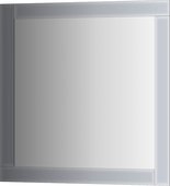 Зеркало Evoform Style 700x700 с зеркальным обрамлением, графит BY 0833