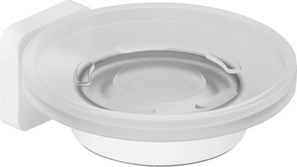 Мыльница Kludi Vela S настенная, белый матовый 2598553