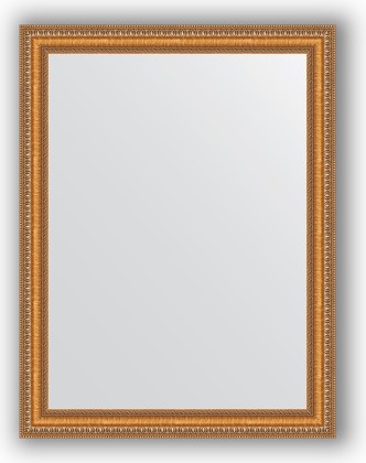 Зеркало Evoform Definite 650x850 в багетной раме 60мм, золотые бусы на бронзе BY 3170