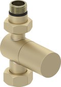 Вентиль Сунержа прямой Цилиндр G1/2"НРxG3/4"НГ, матовая шампань 022-1401-1234