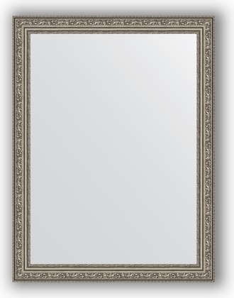 Зеркало Evoform Definite 640x840 в багетной раме 56мм, виньетка состаренное серебро BY 3168