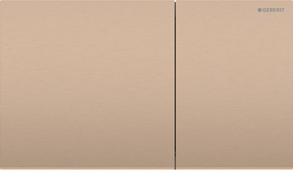Клавиша для двойного смыва Geberit Sigma70, квадратная, Красное золото / Матированный, с легкоочищаемой поверхностью 115.622.QB.1