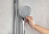 Комплект для душа Aquatek Вега Set 4в1 верхний душ настенный, хром AQ1074CR