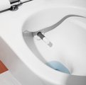 Унитаз-биде подвесной Laufen Cleanet Navia Rimless, с сиденьем и крышкой микролифт, белый глянцевый 8.2060.1.400.000.1