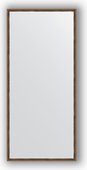 Зеркало Evoform Definite 680x1480 в багетной раме 26мм, витая бронза BY 1107