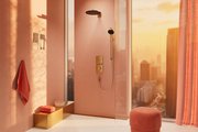 Шланговое подсоединение Hansgrohe FixFit Fine E, с клапаном обратного тока, шлифованная бронза 28883140