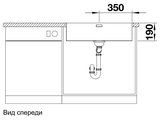 Кухонная мойка Blanco Andano 700-IF/A, клапан-автомат PushControl, полированная сталь 525246