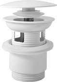 Донный клапан для раковины RAV Slezak, Click-Clack, низкий, белый MD0784B
