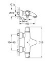 Термостат для ванны, хром Grohe Grohtherm 3000 34185000