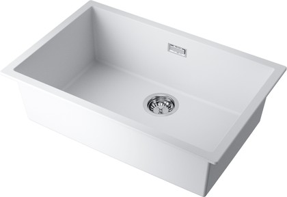 Кухонная мойка Omoikiri Yamakawa 75T-U/I-WH, Tetogranit, белый 4993462