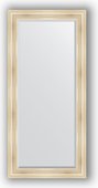 Зеркало Evoform Exclusive 790x1690 с фацетом, в багетной раме 99мм, травлёное серебро BY 3601