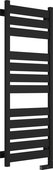 Полотенцесушитель электрический Сунержа Центурион 2.0 1200x400, МЭМ правый, чёрный матовый 31-5603-1240