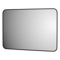 Зеркало прямоугольное Evoform Colora 700x1000, с чёрной окантовкой BY 0439