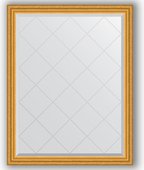 Зеркало Evoform Exclusive-G 920x1170 с гравировкой, в багетной раме 67мм, состаренное золото BY 4345
