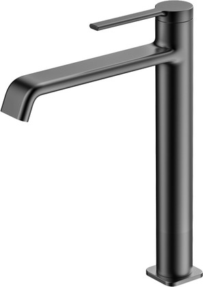 Смеситель для раковины AQUAme Asti, высокий, gun metal AQM6414GM