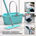 Швабра Hausmann Dry Hands Compact с механизмом отжима и нанопокрытием HM-62NA