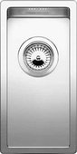 Кухонная мойка без крыла, нержавеющая сталь зеркальной полировки Blanco CLARON 180-U 517209