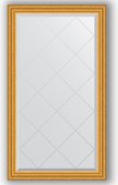 Зеркало Evoform Exclusive-G 720x1270 с гравировкой, в багетной раме 67мм, состаренное золото BY 4216