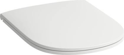 Сиденье для унитаза Laufen Lua с крышкой Slim, микролифт, белый 8.9108.3.000.000.1