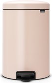 Бак для мусора Brabantia Newicon, 20л, с педалью, чайная роза 113949