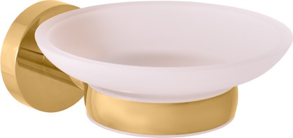Мыльница RAV Slezak Colorado, настенная, стекло, золото матовое COA0300ZK
