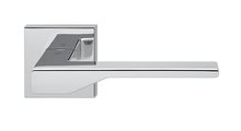 Ручка дверная Colombo Dea, 50x50, с накладкой классик, хром FF21R cromo