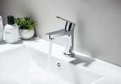 Смеситель для раковины Aquatek Лугано 106, без донного клапана, хром AQ1710CR