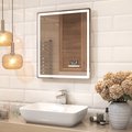 Зеркало Vigo Geometry Media Voice 600x700 LED-подсветка, подогрев, голосовое управление, Bluetooth, дата, время 044