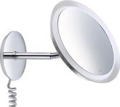 Зеркало косметическое Keuco Bella Vista, настенное, LED-подсветка, d21.8см, хром 17605 019001