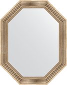 Зеркало Evoform Polygon 770x970 в багетной раме 93мм, серебряный акведук BY 7204