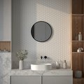 Зеркало с окантовкой Defesto Aura d50, LED подсветка, ИК-выключатель, тёплый белый свет DF 2992R