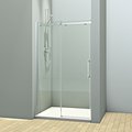 Душевая дверь Veconi Vianno VN-71, 160см, прозрачное стекло, Easy Clean, хром VN71-160-01-19C4