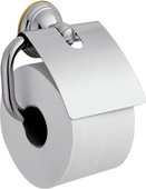 Держатель туалетной бумаги с крышкой, хром Hansgrohe AXOR Carlton 41438000