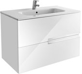 Тумба для раковины 800мм, белый глянец Roca VICTORIA NORD ice Edition ZRU9302731