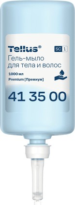 Гель-мыло для тела и волос Tellus SC1, категория качества Премиум, 1000мл 413500