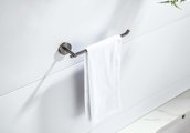Полотенцедержатель Aquatek Бетта 301, оружейная сталь AQ4619BGM