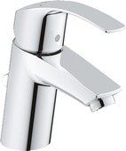 Смеситель для раковины однорычажный с донным клапаном, хром Grohe EUROSMART 33265002