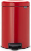Мусорный бак с педалью Brabantia Newicon, 12л, пламенно-красный 112003