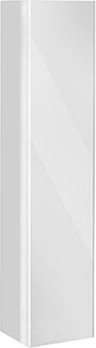 Высокий шкаф с корзиной для белья Keuco Elegance, 400x1684, петли справа, белый глянец 31631 363602