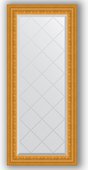 Зеркало Evoform Exclusive-G 550x1240 с гравировкой, в багетной раме 80мм, сусальное золото BY 4052