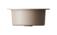 Кухонная мойка Omoikiri Yasugata 48R-SA, круглая, бежевый 4993132