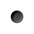 Раковина GSI Kube X d320, накладная, круглая, чёрный матовый 943526