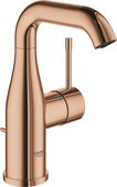 Смеситель для раковины Grohe Essence M-Size, со сливным гарнитуром, EcoJoy, тёплый закат глянцевый 23462DA1