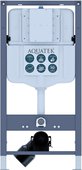 Инсталляция для подвесного унитаза Aquatek Pneumo N49, пневматическое управление, без клавиши смыва INSP-0000002