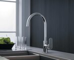 Смеситель для кухни Aquatek Оберон, хром AQ1282CR