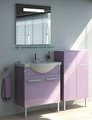 Мебель для ванной Verona, коллекция VERONA Шкаф средний напольный, ширина 60см, 2 дверцы, артикул VN412